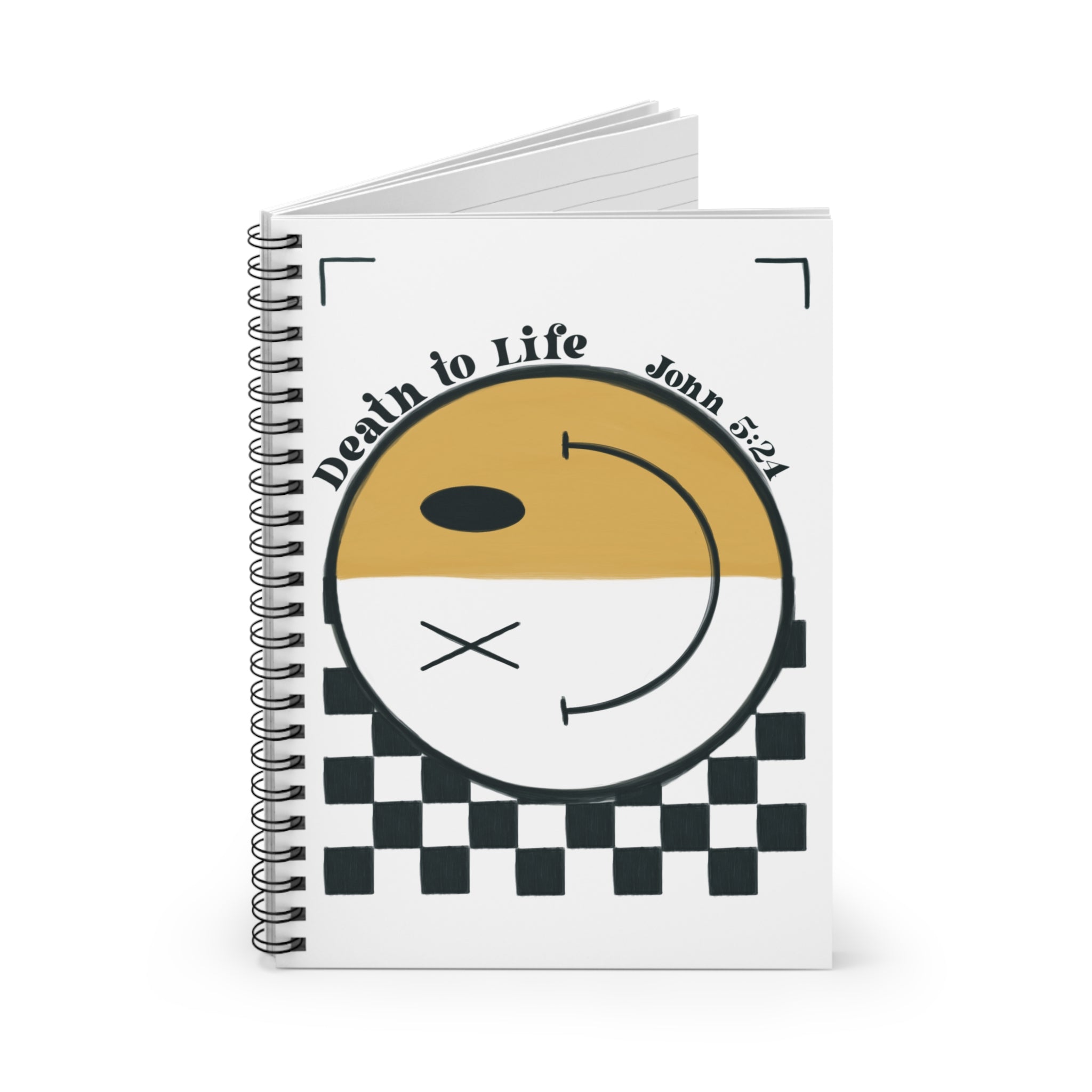 Death to Life- Spiral Notebook - Ruled Line