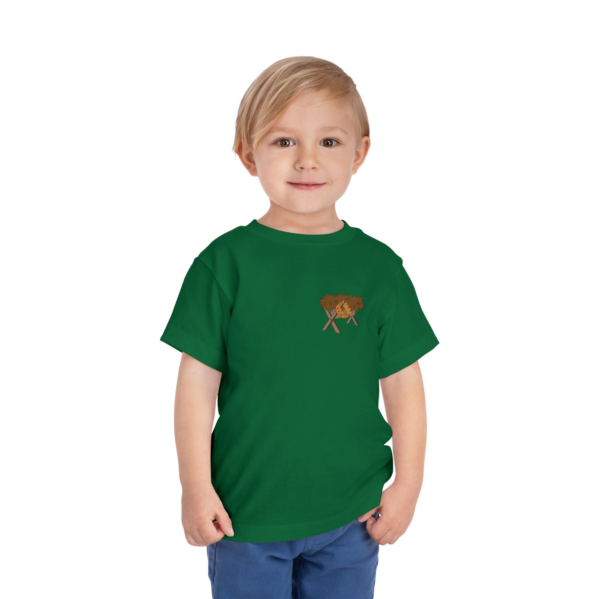 Toddler Tee - Born in a Barn Design