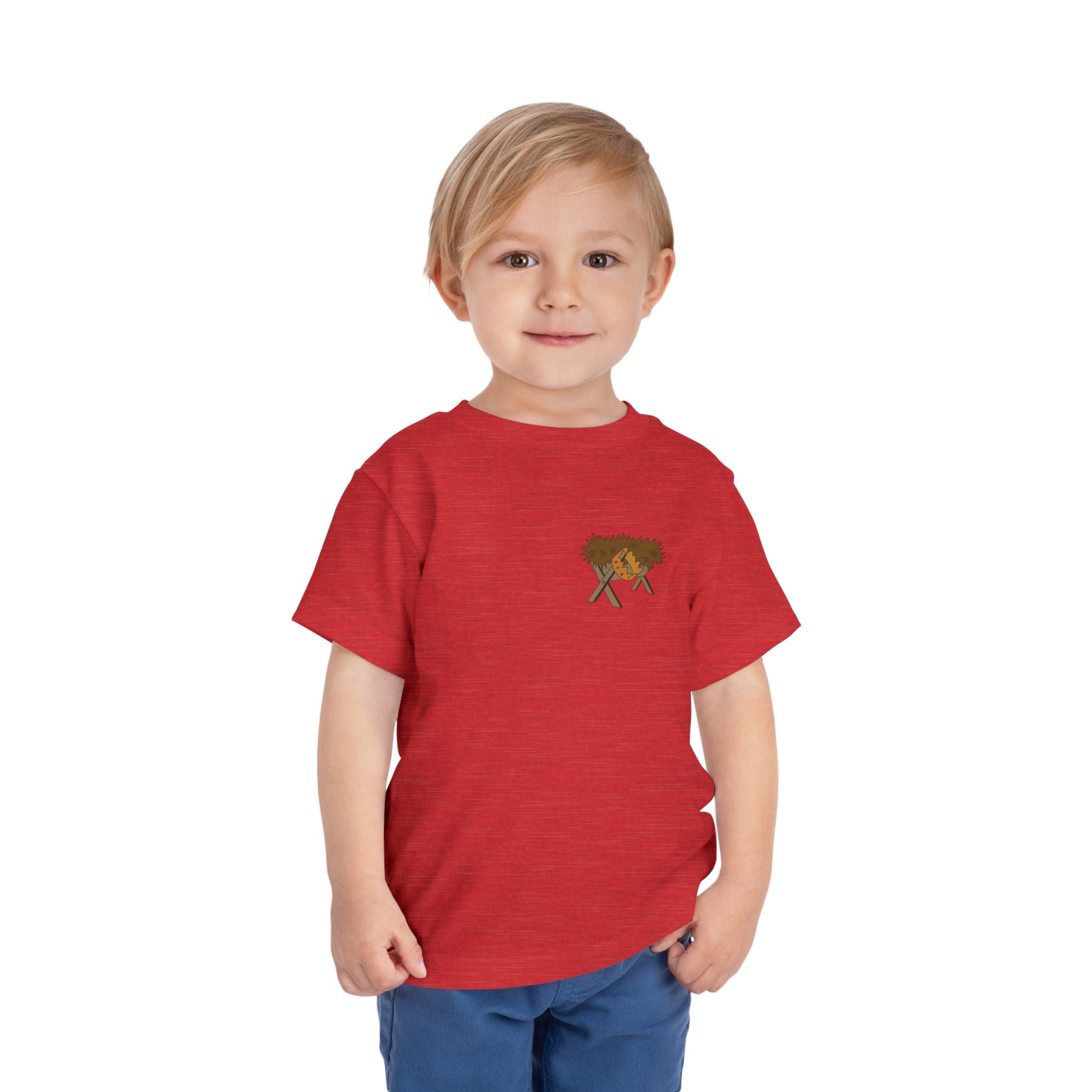 Toddler Tee - Born in a Barn Design