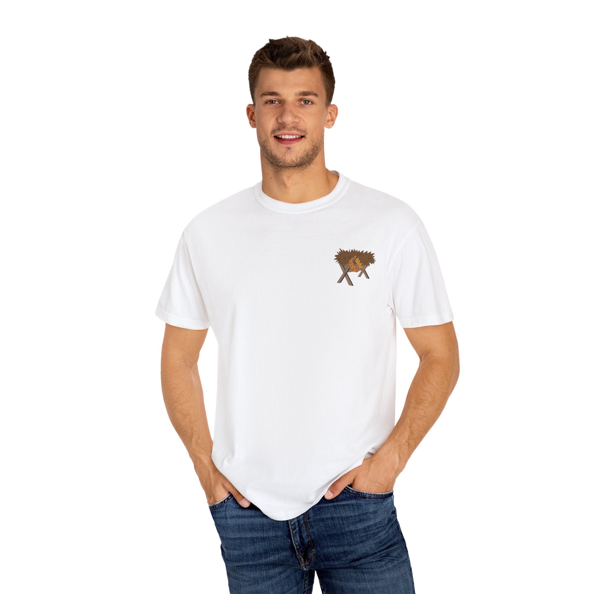 Jesus Born in a Barn Unisex T-shirt