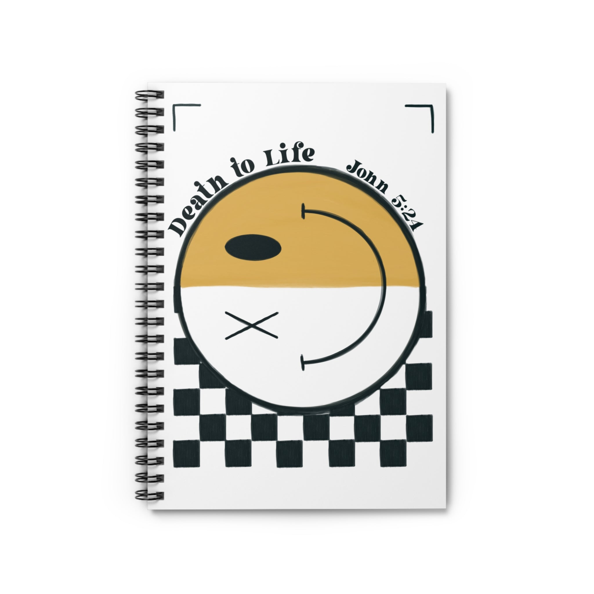 Death to Life- Spiral Notebook - Ruled Line