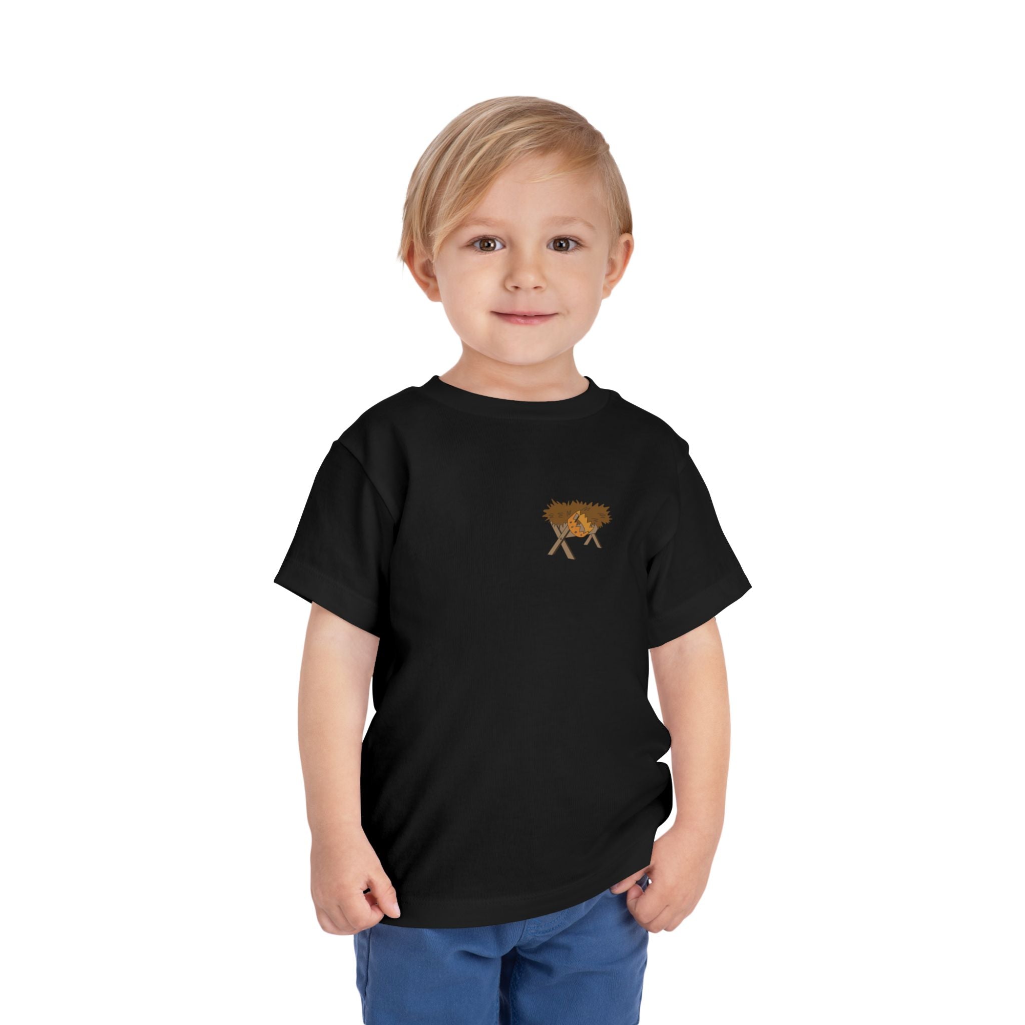 Toddler Tee - Born in a Barn Design