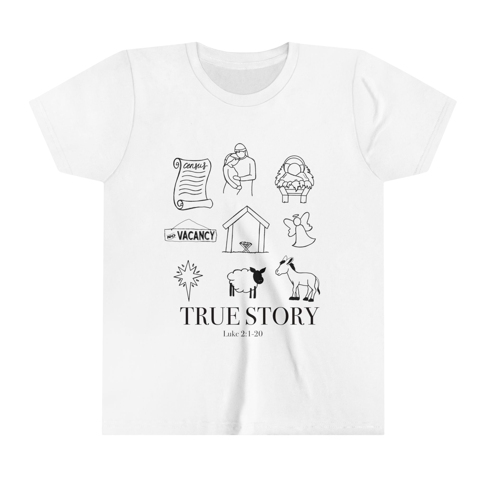 Youth Short Sleeve Tee-True Story