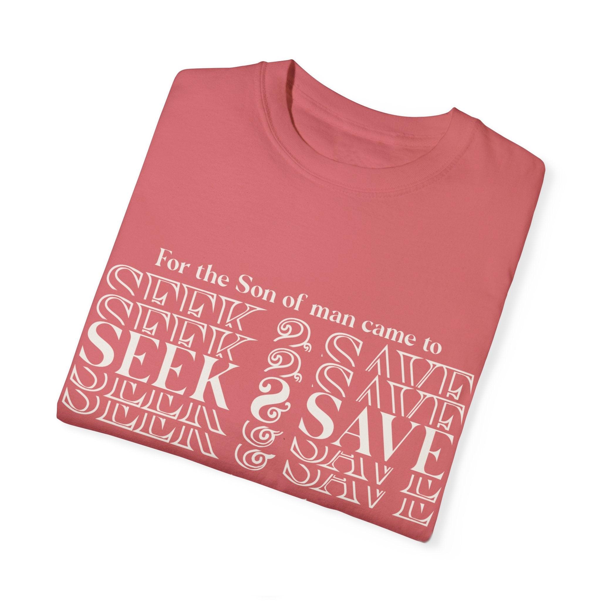 Garment-Dyed T-shirt Seek & Save