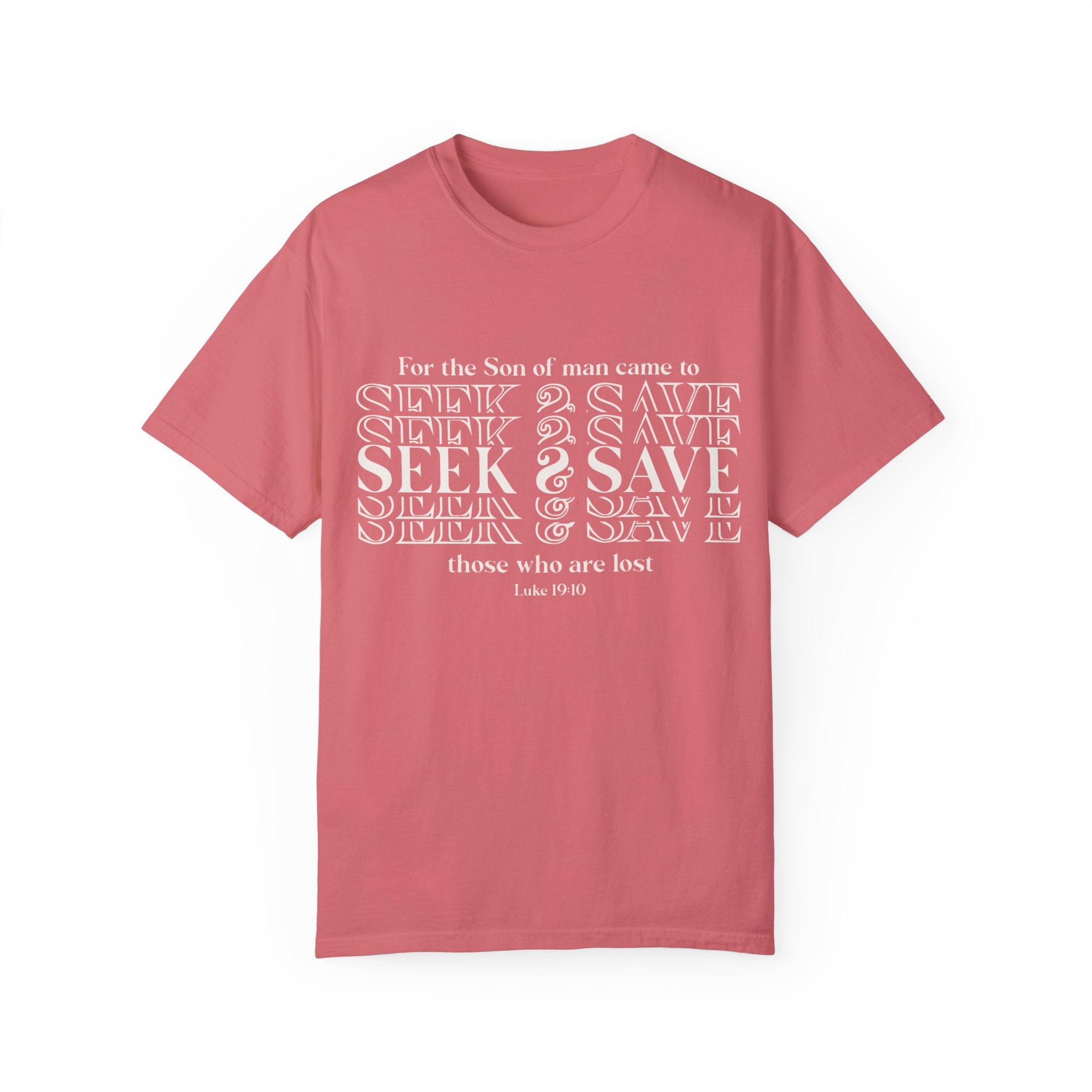 Garment-Dyed T-shirt Seek & Save