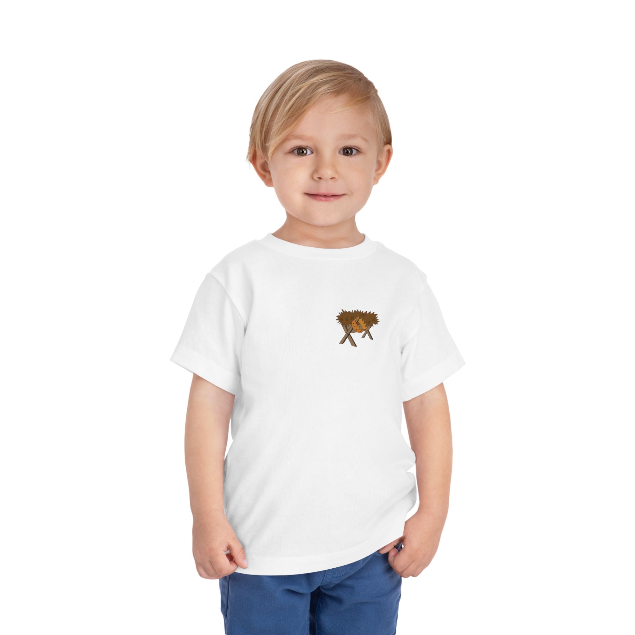 Toddler Tee - Born in a Barn Design