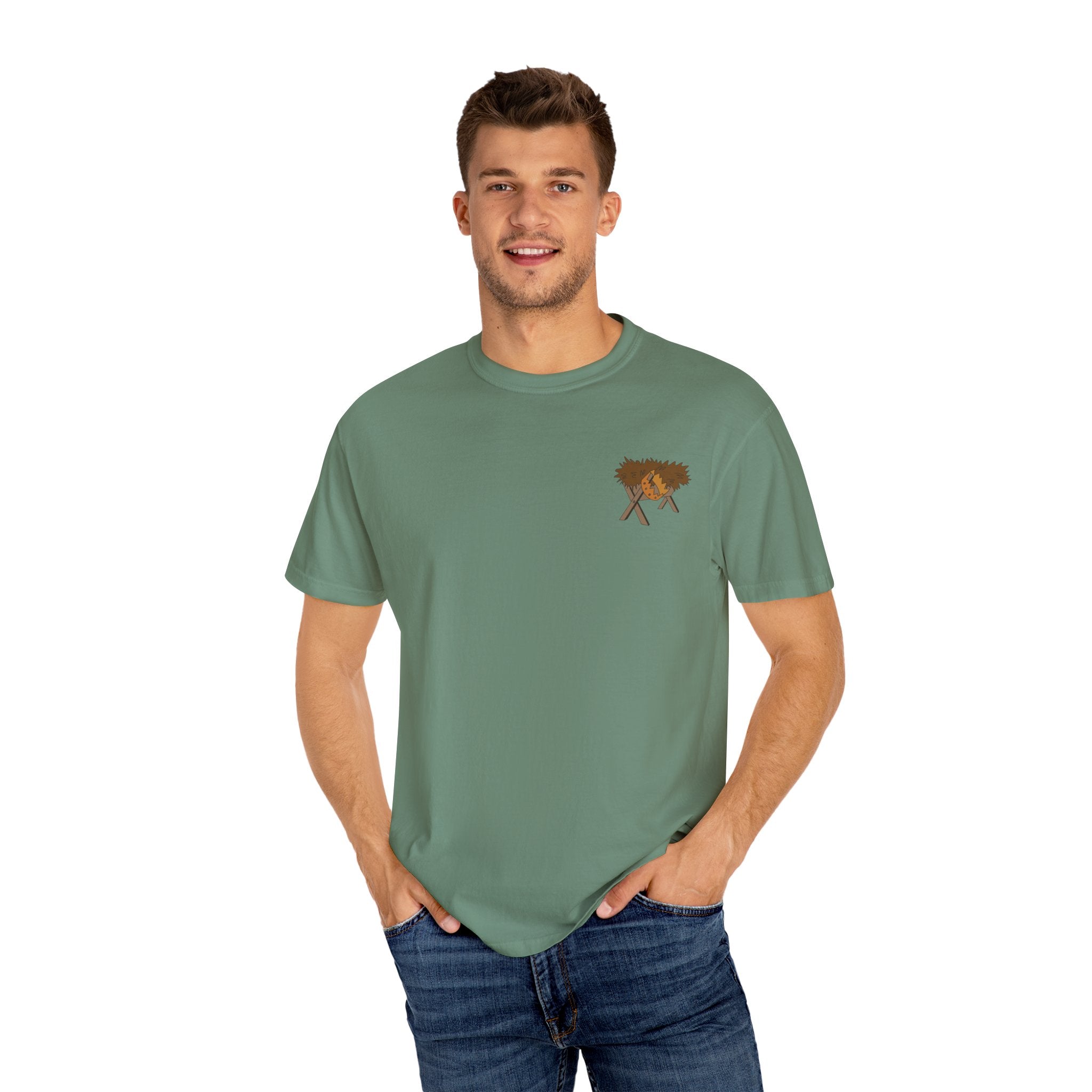 Jesus Born in a Barn Unisex T-shirt