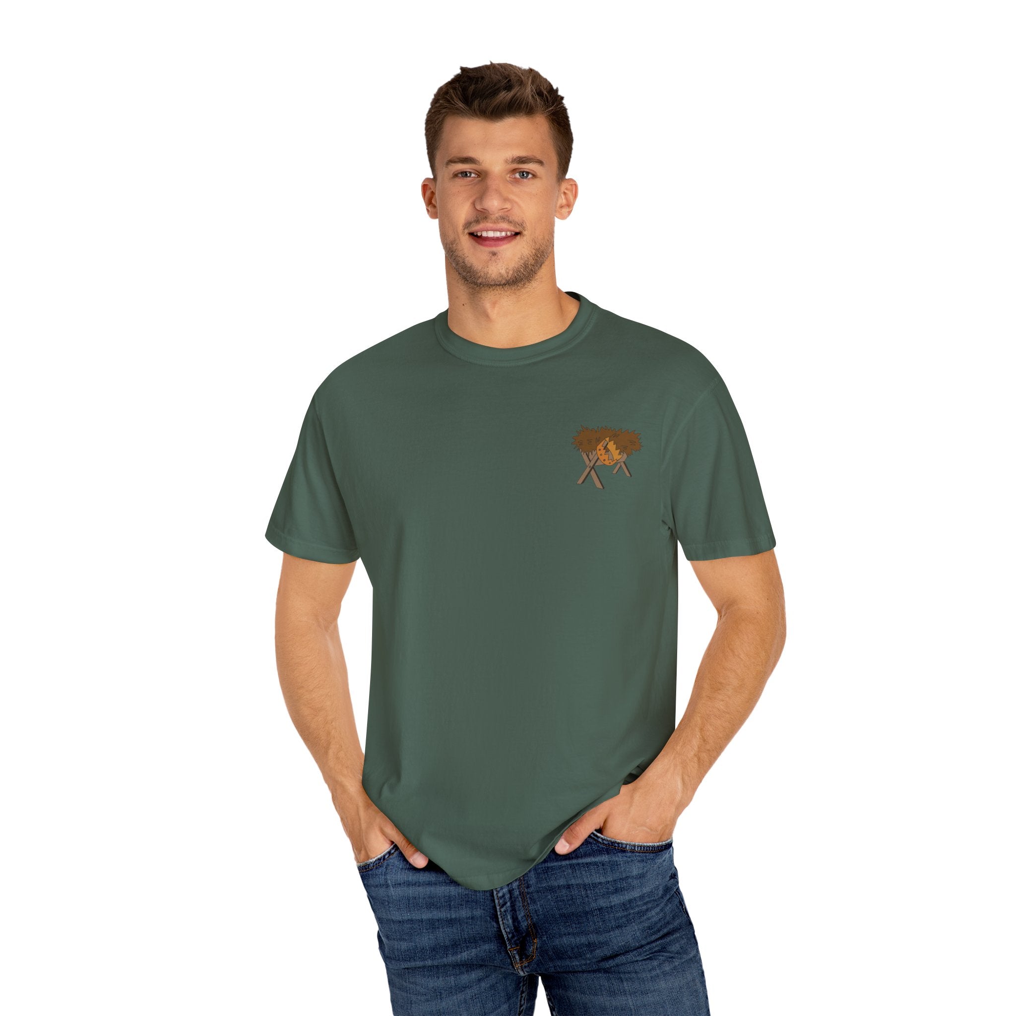 Jesus Born in a Barn Unisex T-shirt