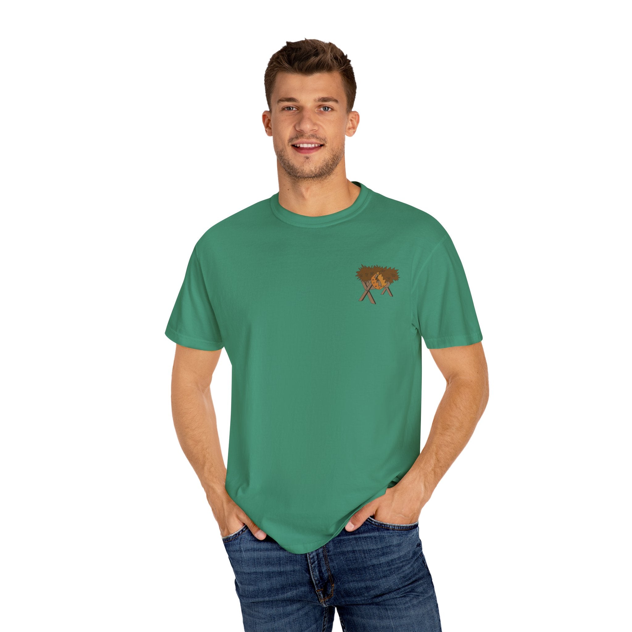 Jesus Born in a Barn Unisex T-shirt