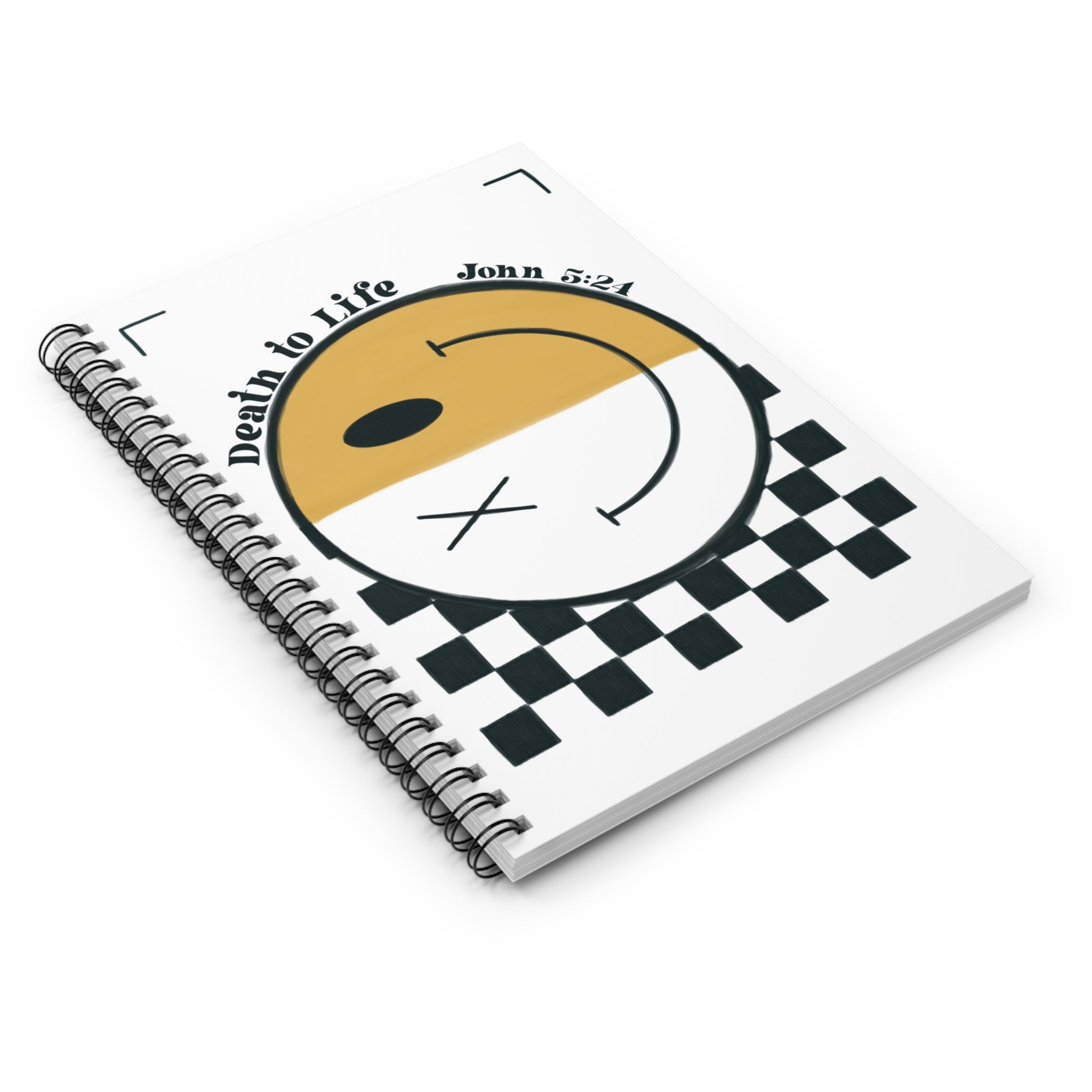 Death to Life- Spiral Notebook - Ruled Line